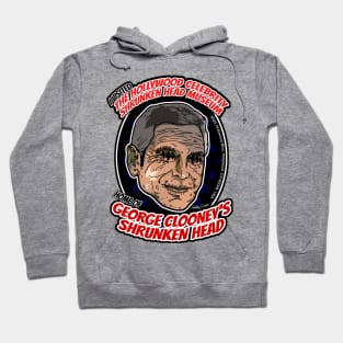 The Hollywood Celebrity Shrunken Head Museum - George Clooney Hoodie